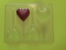 917 Puffy Hearts Chocolate or Hard Candy Lollipop Mold